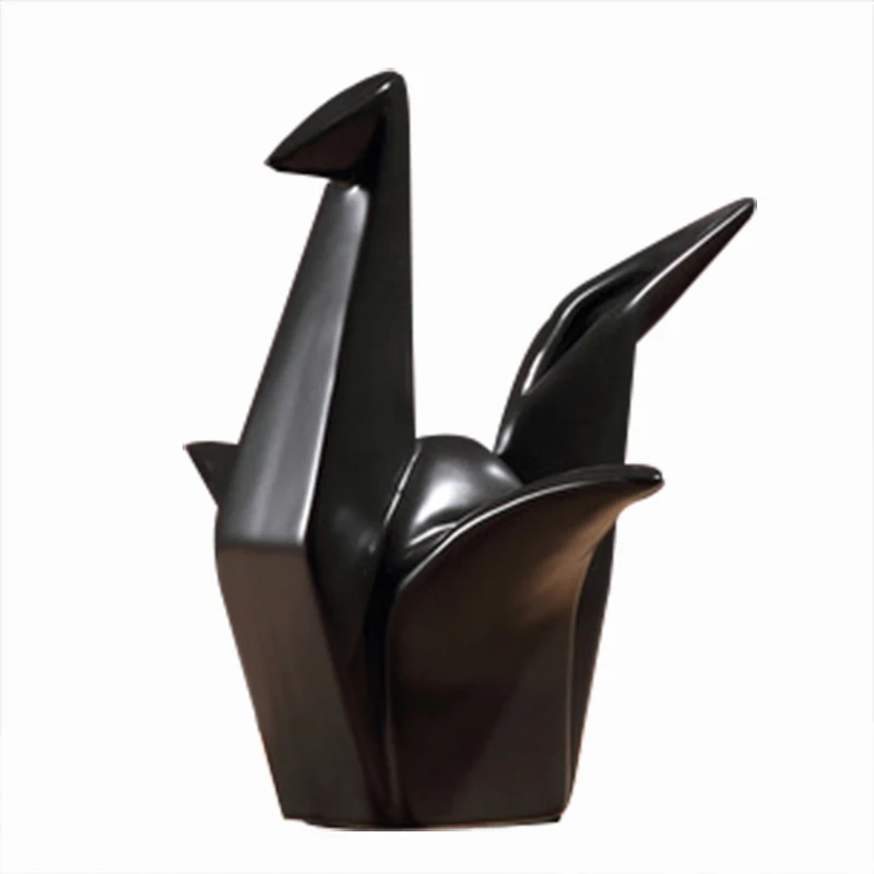 Европейский стиль домашний декор Ручная работа керамический бумажный журавль