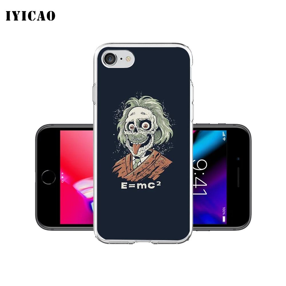IYICAO Забавный Мягкий силиконовый чехол для iPhone X XR XS MAX 6 6s 7 8 Plus 5 5S SE TPU | Мобильные