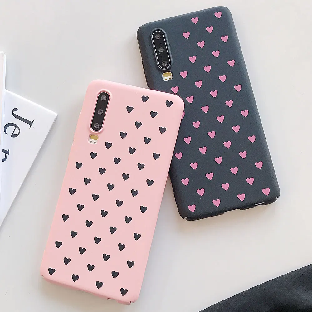 Чехол KISSCASE с сердечками для Xiaomi mi 9 8 SE A1 A2 Lite F1 жесткие чехлы ПК Redmi 6A 6 Pro 7 5 Plus 4X Note