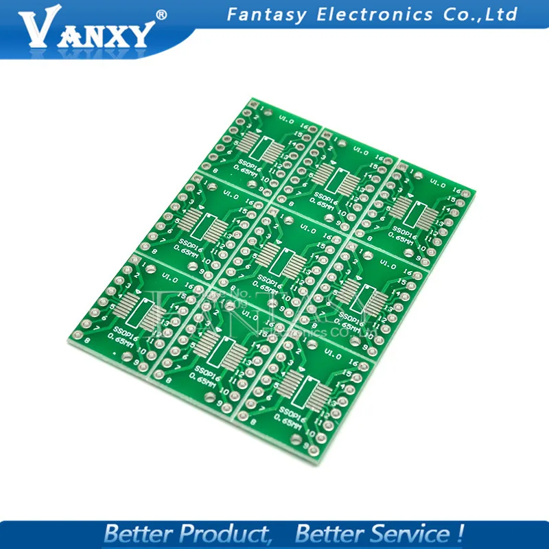 10 шт. TSSOP16 SSOP16 SOP 16 SOP16 к DIP16 переводная плата DIP Pin шаг адаптер PCB|adapter board|adapter dipadapter pin