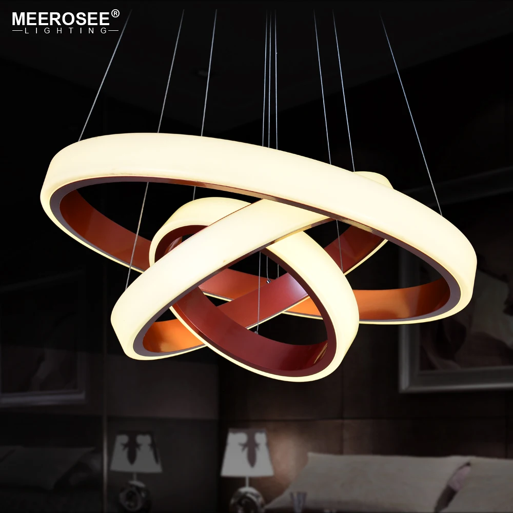 Горячая Распродажа 3 кольца светодиодная Подвесная лампа внутреннее освещение