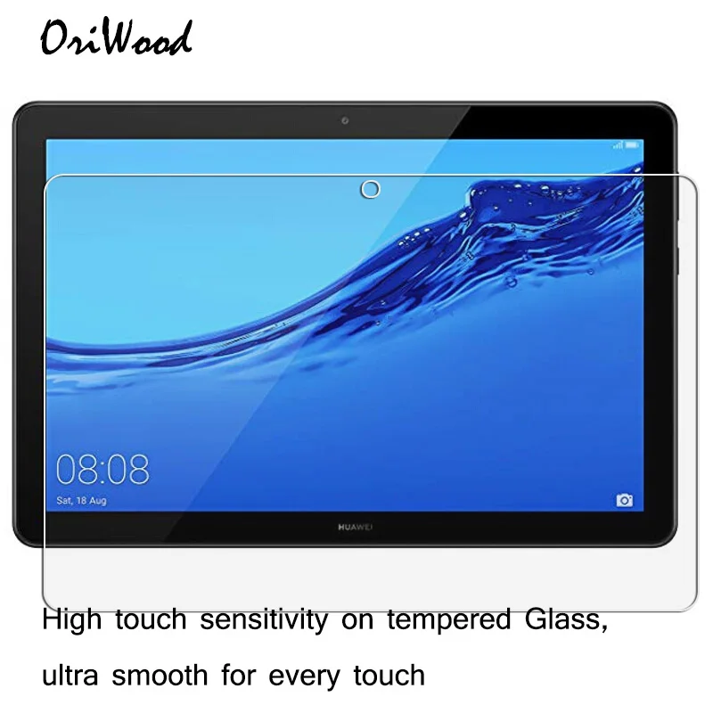 2.5D полное покрытие закаленное стекло супер прозрачное для Huawei MediaPad T5 AGS2 W09 L09 10 1
