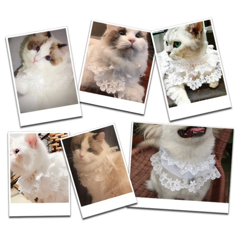 Летнее милое домашнее животное простой воротник ручной работы собака кошка