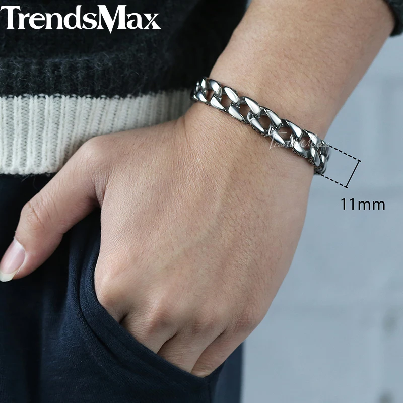 Мужской винтажный браслет шарма из нержавеющей стали HB30 2018|male wristband|men braceletstainless