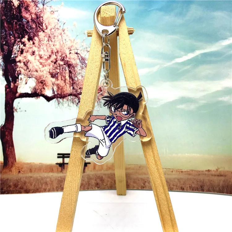 Японский аниме детективный Брелок Конан мультяшная фигурка сумка автомобильный