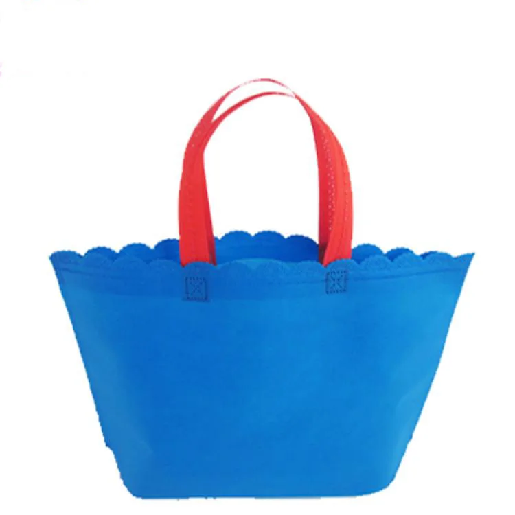 20 шт./лот Пользовательский логотип печать Нетканая складная сумка для покупок|non