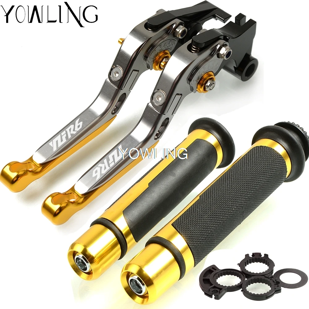 Мотоциклов сцепные рычаги Руль ручками для YAMAHA YZFR6 YZF-R6 YZF R6 2006- 2009 2010 2011 2012 2013