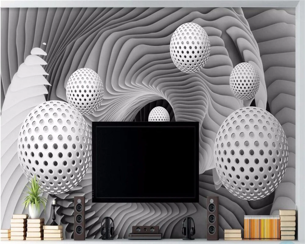 3d обои для фотосъемки по индивидуальному заказу футуристические стерео