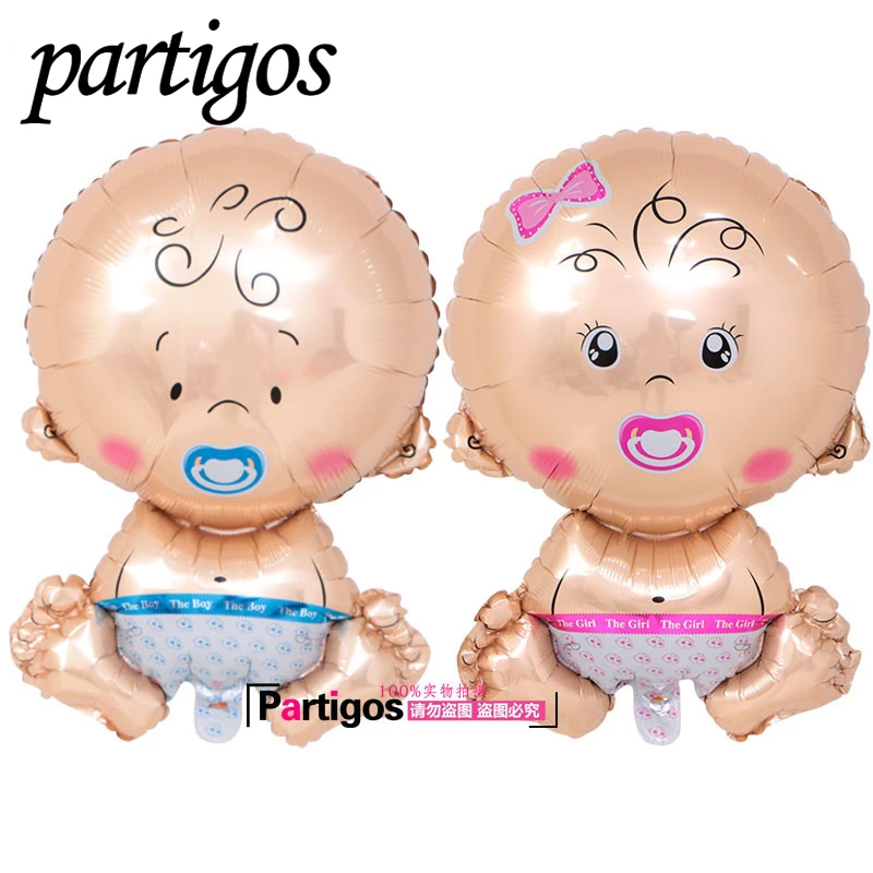 50 шт./лот 49*75 см воздушные шары angel baby для новорожденных товары дня рождения