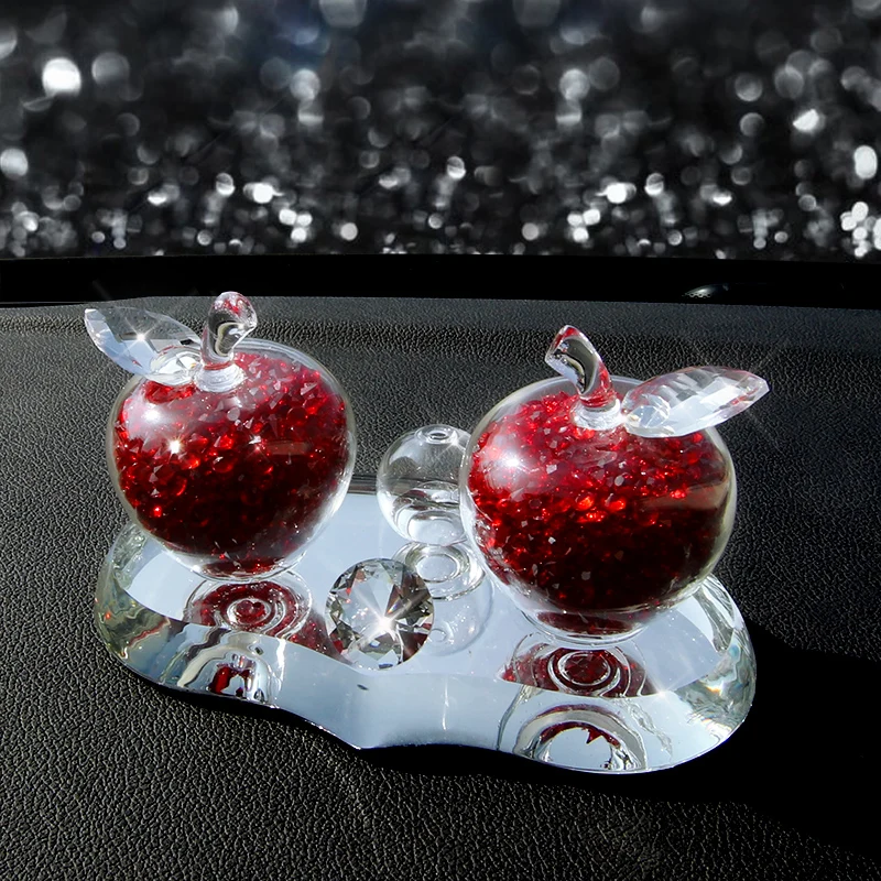 Автомобильные украшения Apple хрустальный шар орнамент алмазный украшение для