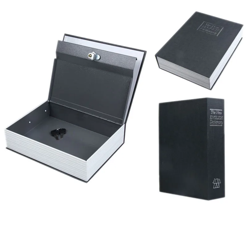 Словаря Скрытая секретная Книга Дизайн ценные вещи Сейф денежная коробка замок