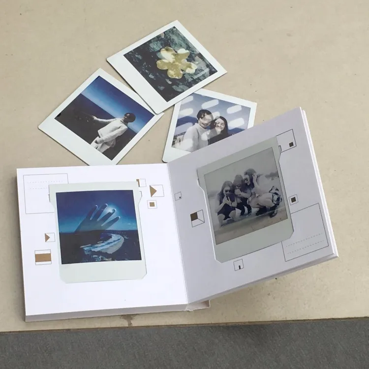 Белая бумага семейный фотоальбом картина деревянная рамка онлайн домашний декор