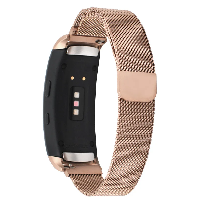 Gear Fit2, ремешок для часов, металлический, нержавеющая сталь, умный браслет, миланские ремешки для samsung gear Fit 2, Fit2 Pro, SM-R360, браслеты на запястье