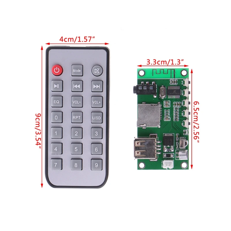 KCX BT001 беспроводной Bluetooth 4,2 аудио приемник Печатная плата модуля стерео