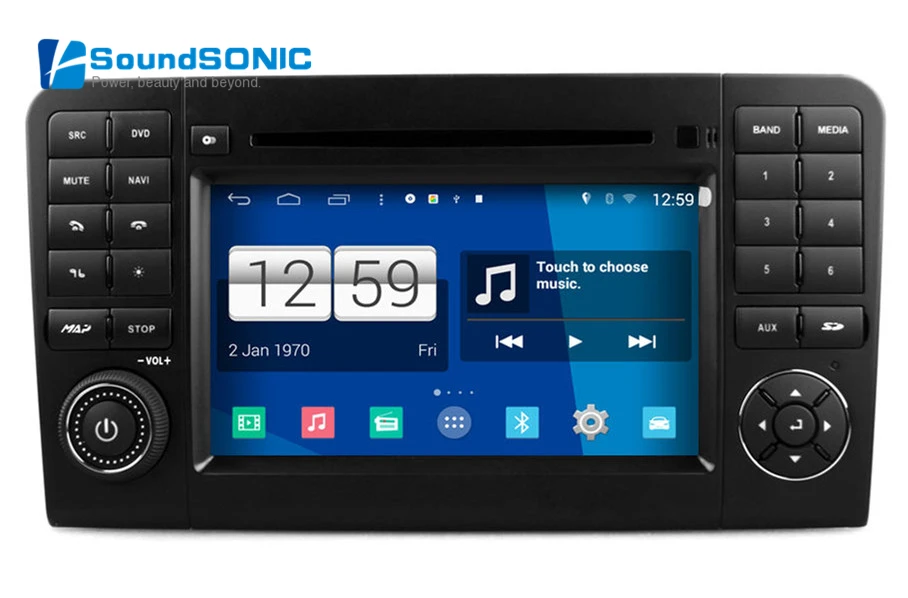 Для Mercedes Benz X164 W164 ml280 ML320 ML350 ml420 ML450 Android 4.4.4 2 DIN Стерео DVD GPS навигатор Аудио +