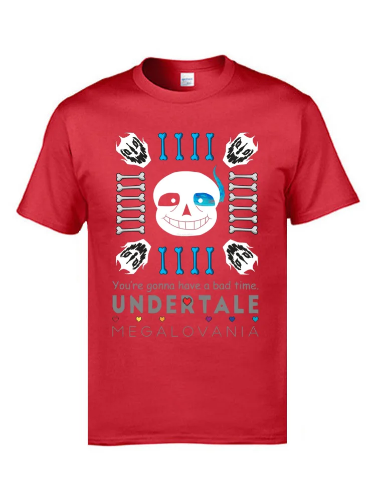 Футболка Papyrus Undertale Sans Megalomania с бесплатными купонами летняя крутая футболка