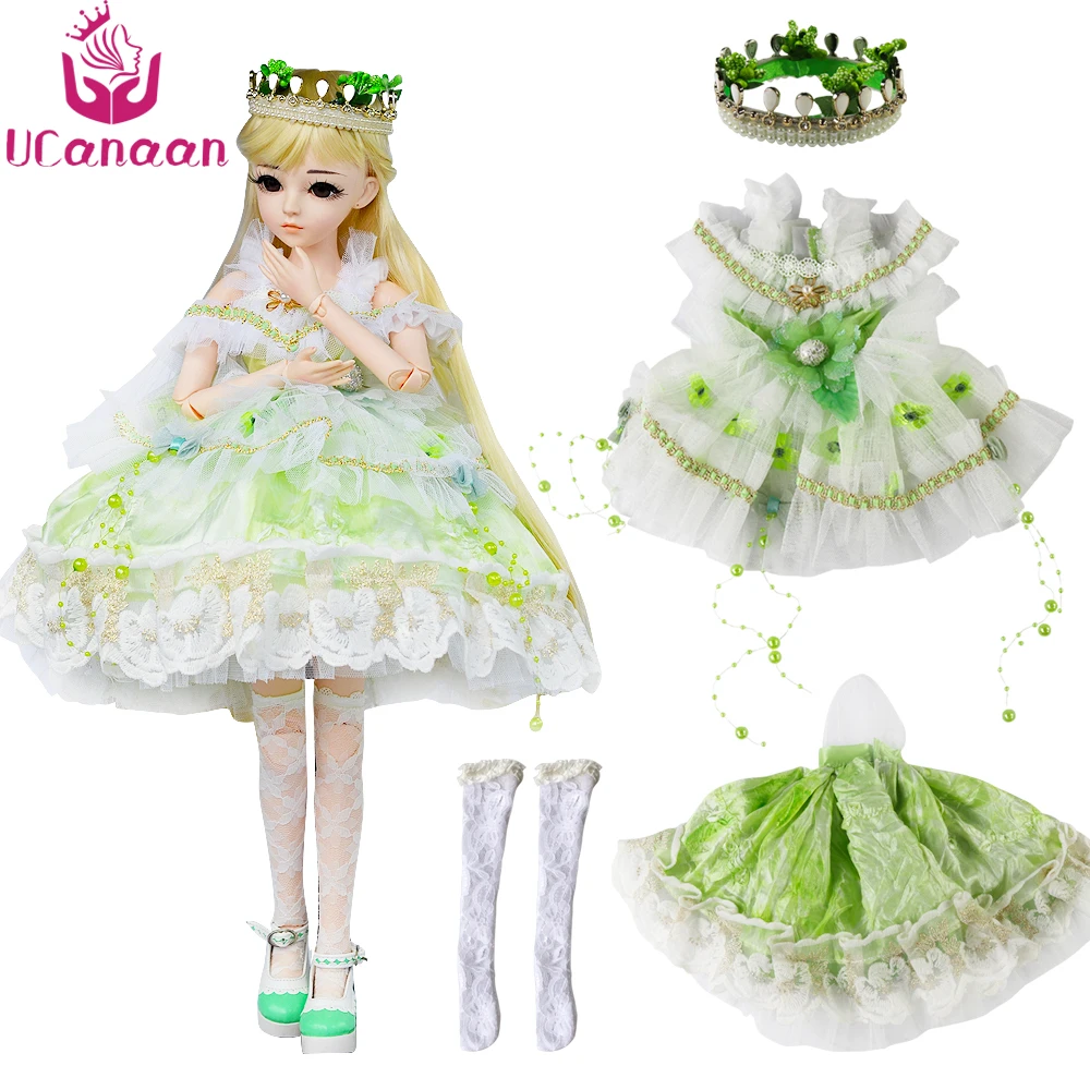 UCanaan/1/3 BJD одежда куклы аксессуары платье для 60 см мяч шарнирная кукла|Куклы| |