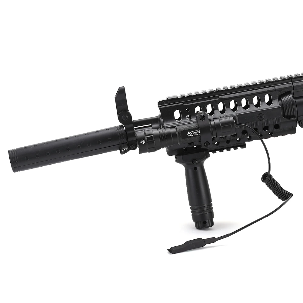 AloneFire 501Bs XM-L T6 L2 светодиодный тактический вспышка светильник 501B фонарь переключатель давления крепление Охотничья винтовка пистолет светильник лампа