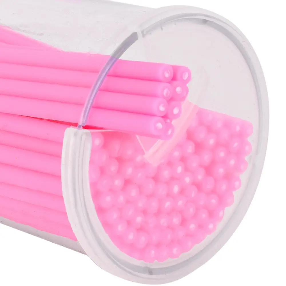 100 шт./лот одноразовые тампоны для наращивания ресниц индивидуальные инструменты