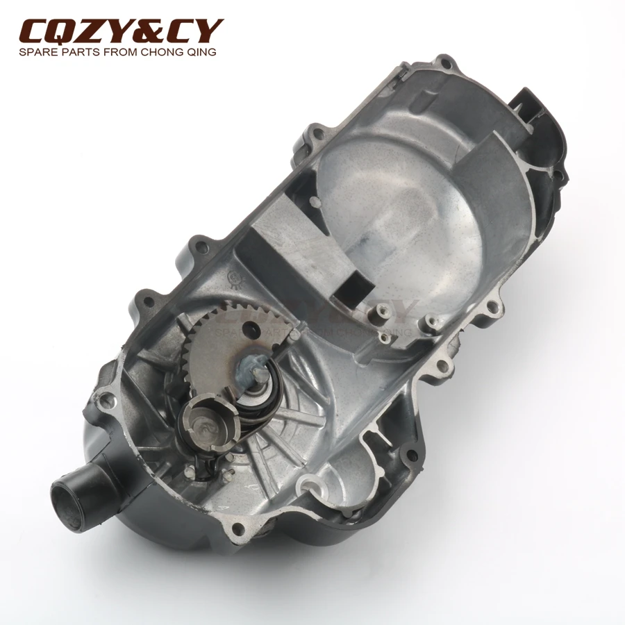 Скутера вариатор крышка GY6 50cc 10 дюймов и 8-зуб стартер для Рекс RS 400 450 460 50cc QM50QT-6A 10A 139QMB 139QMA 400 мм 4-х тактный