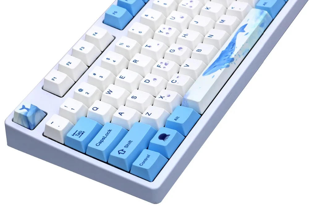 Кит 108/110 клавиш краситель сублимированный pbt keycap для механической клавиатуры Cherry filco Ducky keycap Вишневый профиль только keycaps