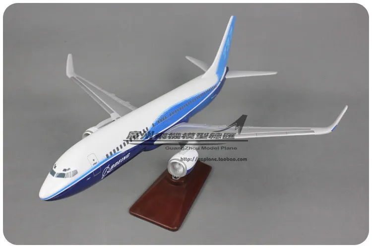 47 см смолы прототип модель самолета Боинг 737 800 с трёхмерными чертёжами B737
