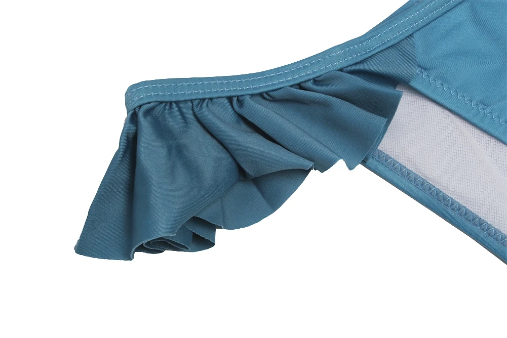 Женский купальник на косточках ROSIELARS комплект из 2 предметов с воланом пуш-ап