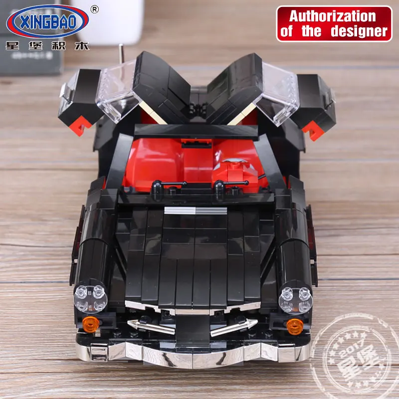 В наличии XINGBAO 03010 825 шт креативный MOC Technic Серия набор для автомобиля Photpong