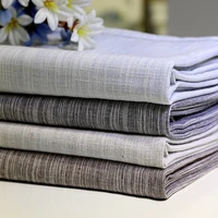 korean cotton linen tablecloth solid light blue thicken cotton rectangular dining table cloth home hotel table cover for wedding