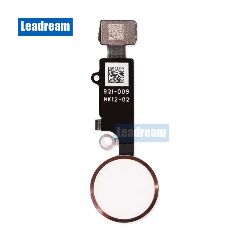 100 шт. Кнопка возврата домой гибкий кабель запасные части для iPhone 6 Plus 6s 7 8