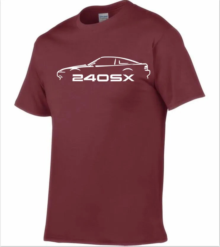 Высококачественная футболка для японских автолюбителей NISSAN 240SX|Мужские