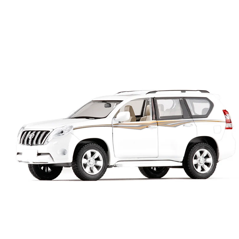 Модель автомобиля 1:32 PRADO SUV из сплава имитация внедорожника детские игрушки