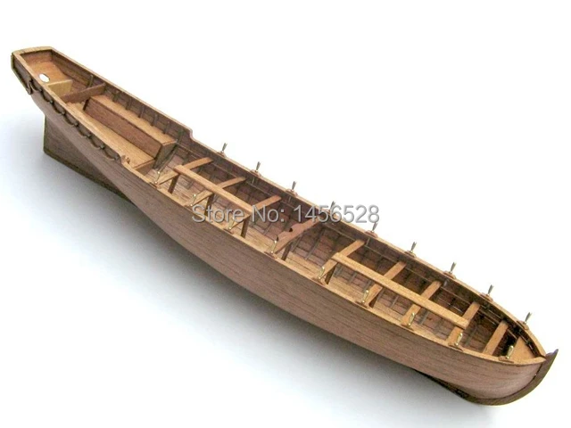Классическая деревянная парусная лодка деревянная шкала корабль 1/48 Акула вся ребра спасательная лодка масштабная Монтажная модель корабельный строительный комплект масштабная лодка корабль