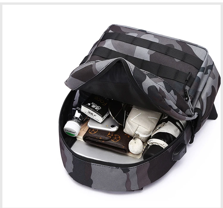 PUBG рюкзак мужская сумка Mochila Pubg Battlefield infants пакет камуфляж путешествия холст USB Jack Многофункциональный рюкзак