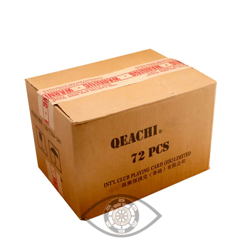 Невидимый помеченный трюк QEACHI покер пластиковые игральные карты для контактных линз Волшебный покер Невидимая ручка маркер анти обманка игры