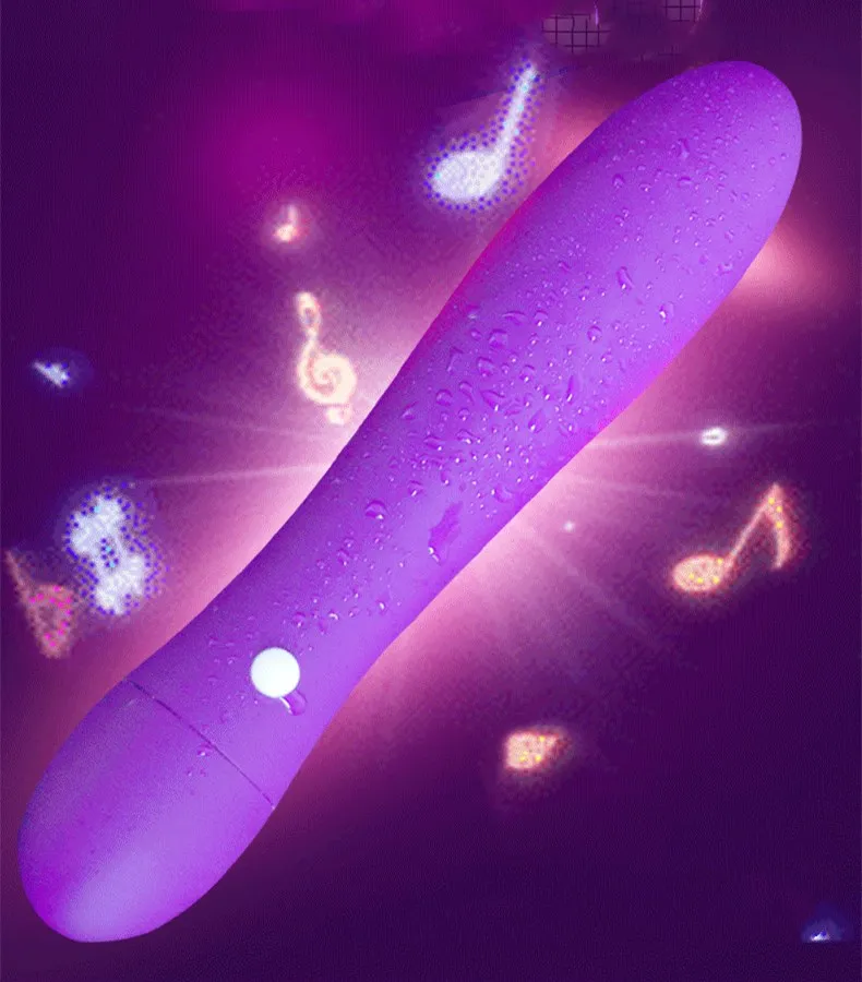 Теплый силиконовый женский перезаряжаемый Телескопический вибратор для