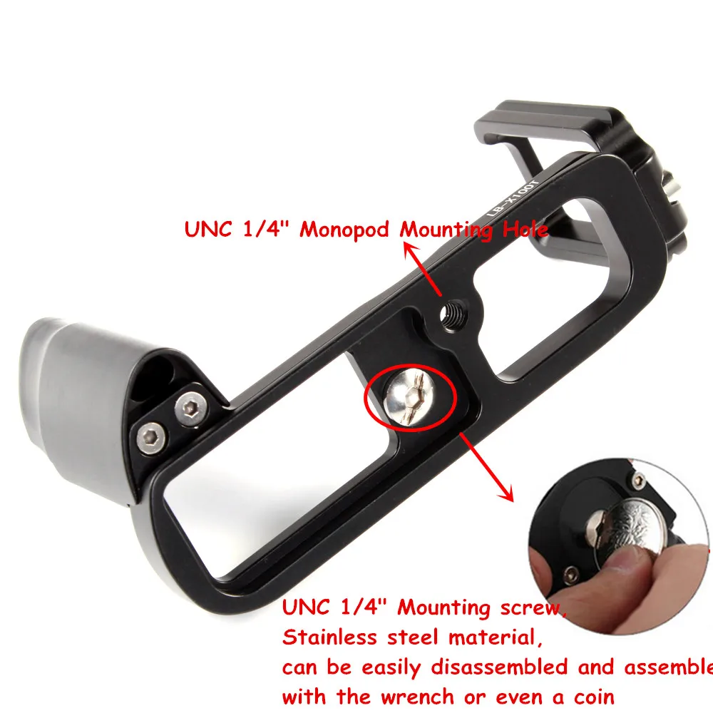 Быстроразъемный l образный вертикальный кронштейн штатив Трипод для цифровой