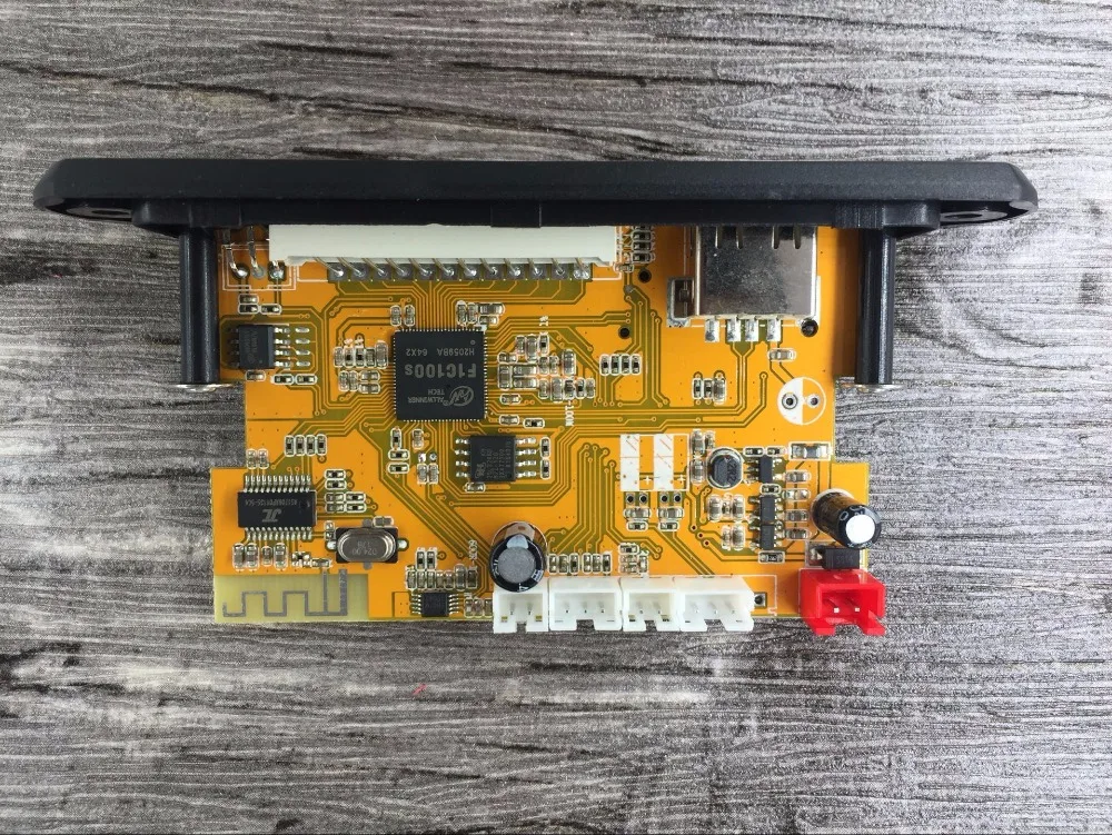 Стерео видео декодер доска DIY ТВ коробка RM/RMVB FLAC APE BT электронная книга аудио декодирования модуль MP3 AUX CVBS DDR2 U диск и TF USB FM