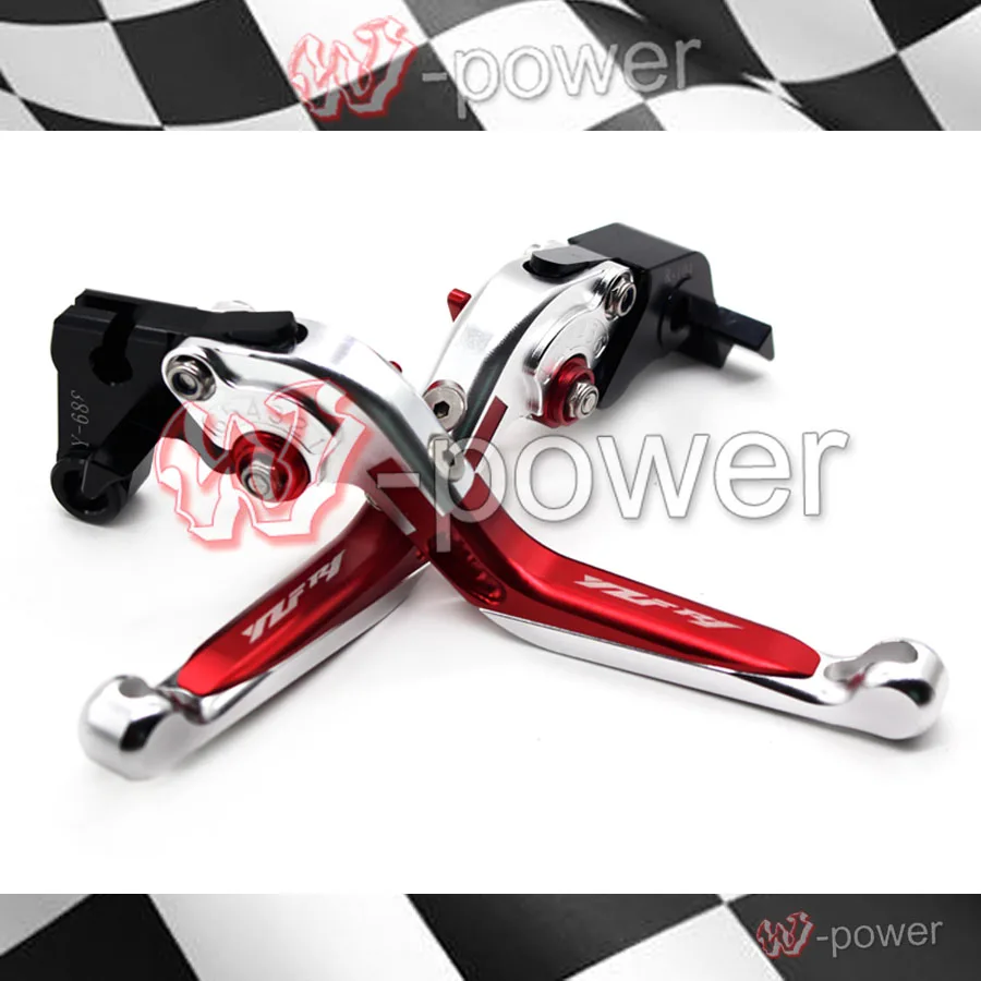 Для Yamaha YZFR1 YZF R1 2004 2008 05 06 07 красный + серебристый мотоциклетные Регулируемый