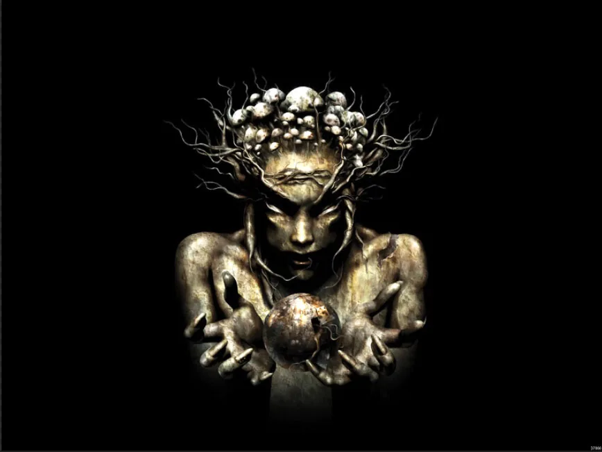 Infected Mushroom я Руководитель Искусство Огромный Печати Плаката TXHOME D7066 | Дом и сад