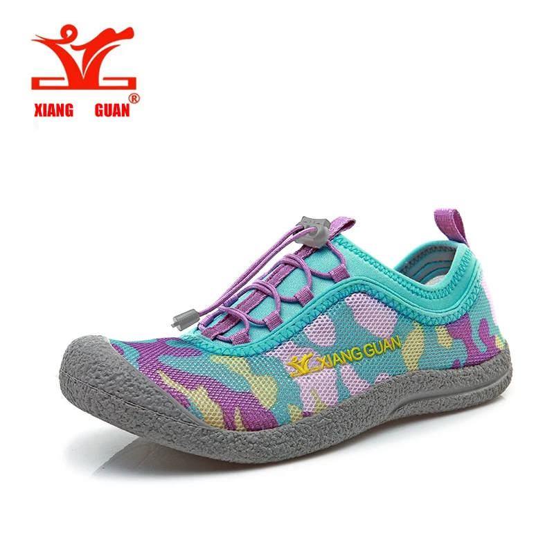 XIANG GUANMan Breathable Spring and Summer Outdoor Sneakers Women Comfortable breathable Lycra mesh fresh Sport Running Shoes | Спорт и