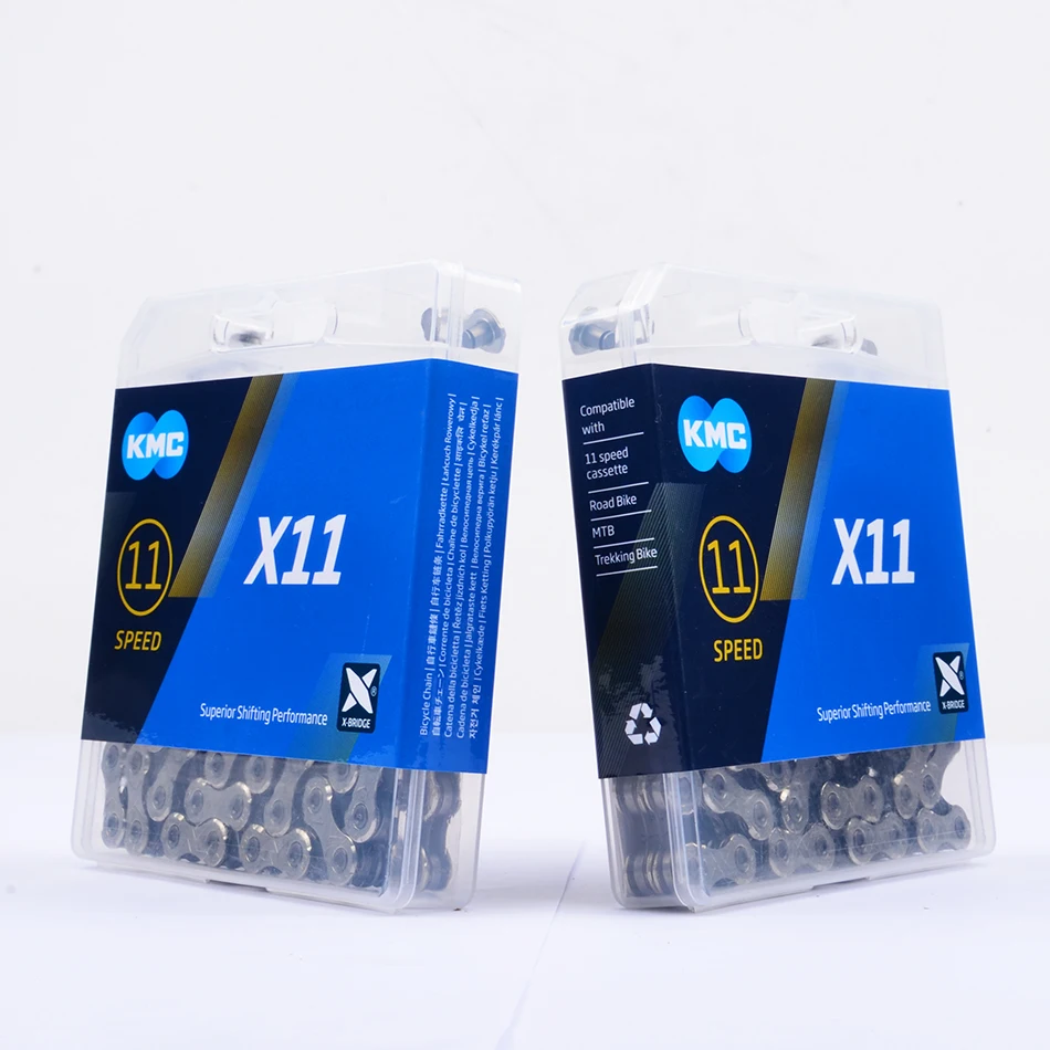 KMC X11.93 X11 Fahrradkette 116L Fahrradkette 11 Geschwindigkeit mit Original box und Magischen Knopf fur Berg/Stange Fahrrad te