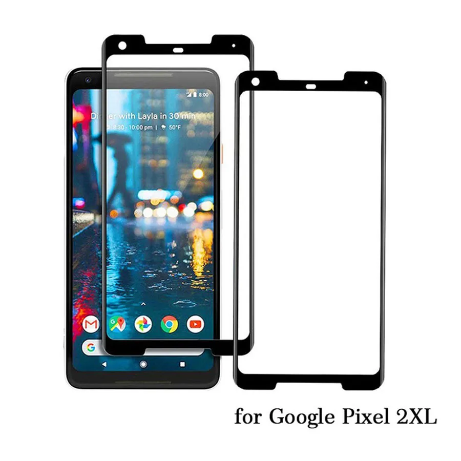 3D изогнутое закаленное Высокопрочное Стекло для Google Pixel 3 Защита экрана размера XL