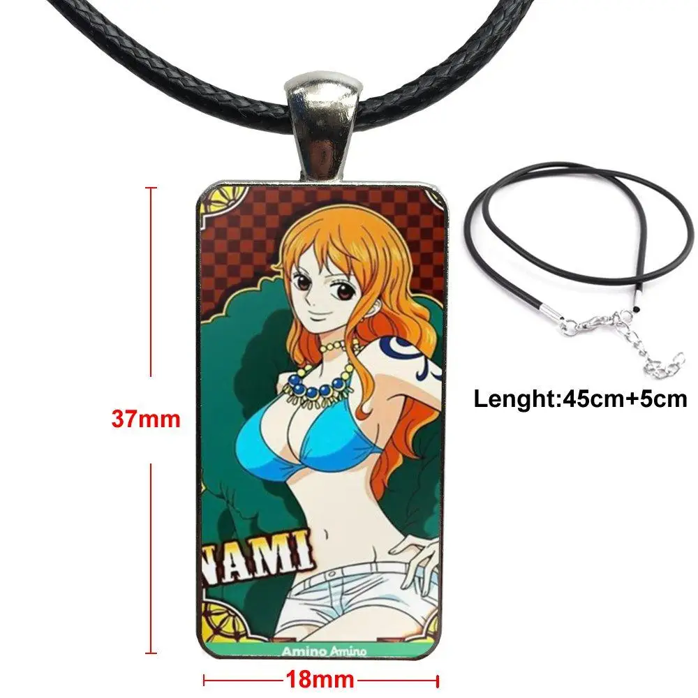 Аниме One Piece Nami Брендовое стальное цветное ювелирное изделие модное эффектное