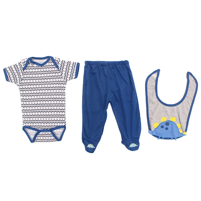 OClothe-14 Вся хлопковая одежда для новорожденных, платье для куклы, подходит для 18-23 дюймов, 45-58 см, высококачественное платье, платье для новорожденных, Одежда для кукол, платье# E - Цвет: OClothe-14