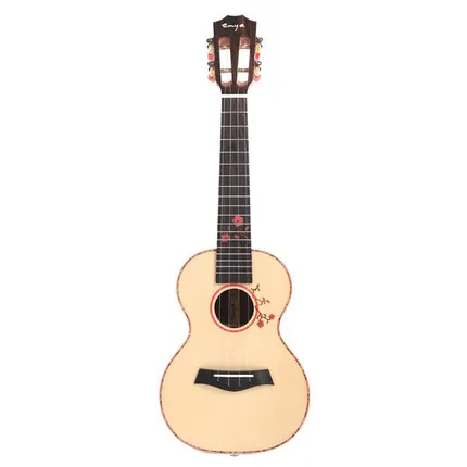 26 дюймов одноплатная Гавайская гитара с сумкой|Укулеле| |