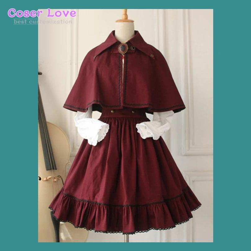 

Gothic Lolita Dress Cross Regression Victorian Vintage SK only skirt