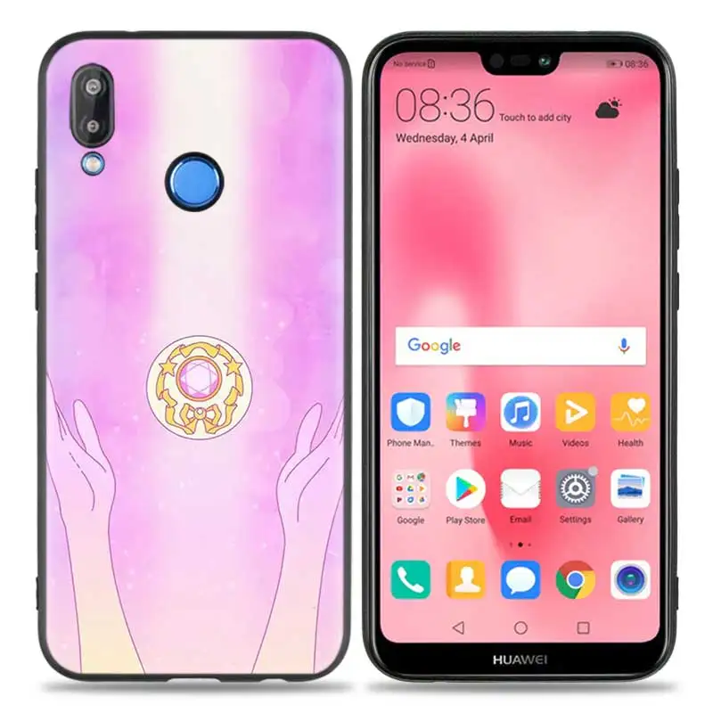 A016 Силиконовый чехол для huawei P20 P10 P9 P8 Lite Pro P Smart+ Nova 3i 3E чехол для телефона s Сейлор Мун - Цвет: A016