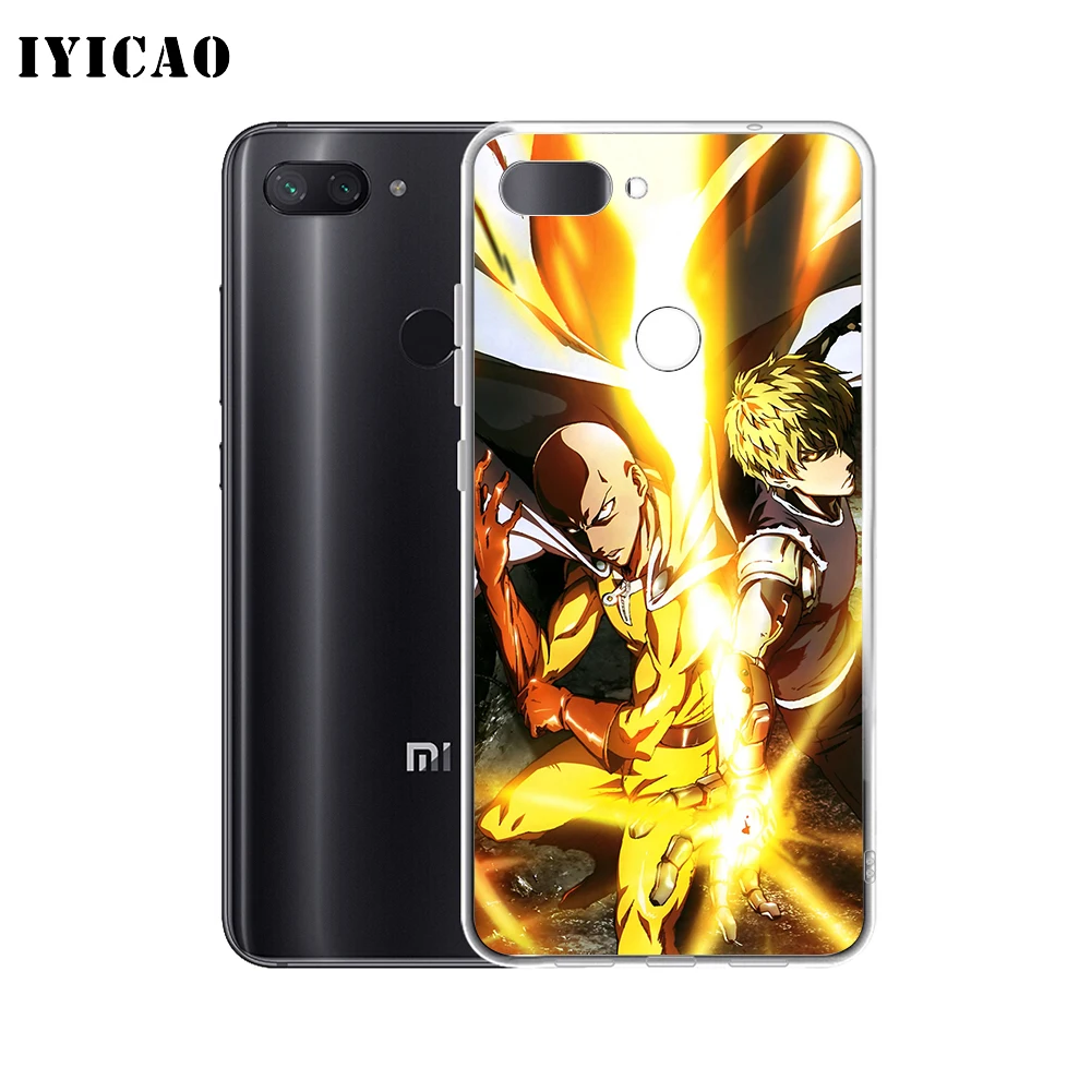 Мягкий силиконовый чехол для телефона IYICAO One Punch Man Saitama Xiaomi Redmi 4A 5A 6A Note 7 6 5 Pro Plus 4X