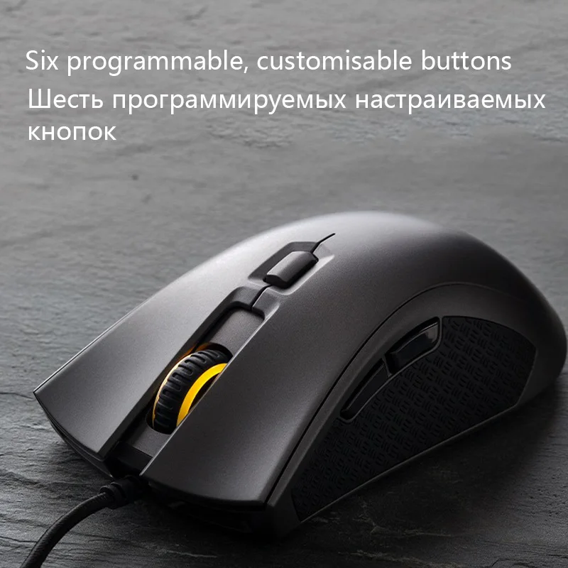 Игровая мышь Kingston E sports HyperX Pulsefire FPS Pro RGB профессиональная проводная DPI до 16000